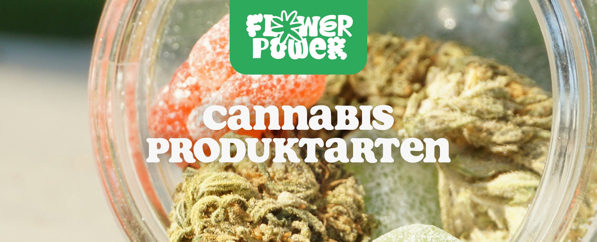 Cannabis Produktarten