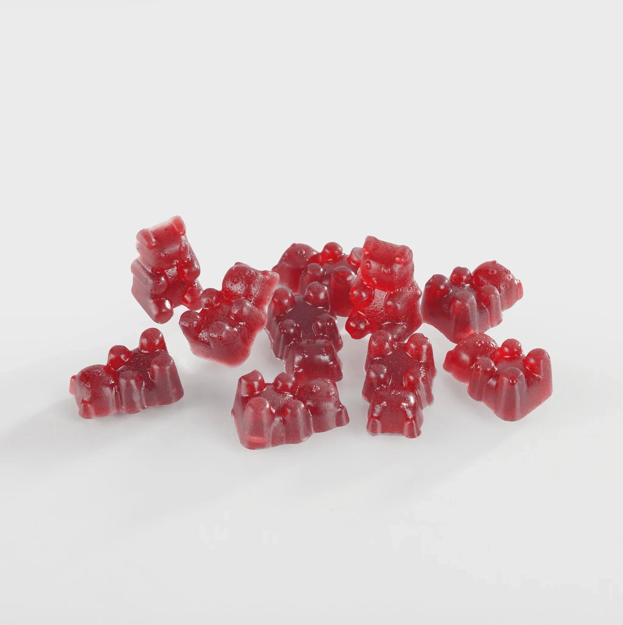 Rote Gummibären, natürlich und hochwertig, ideal für Genussmomente