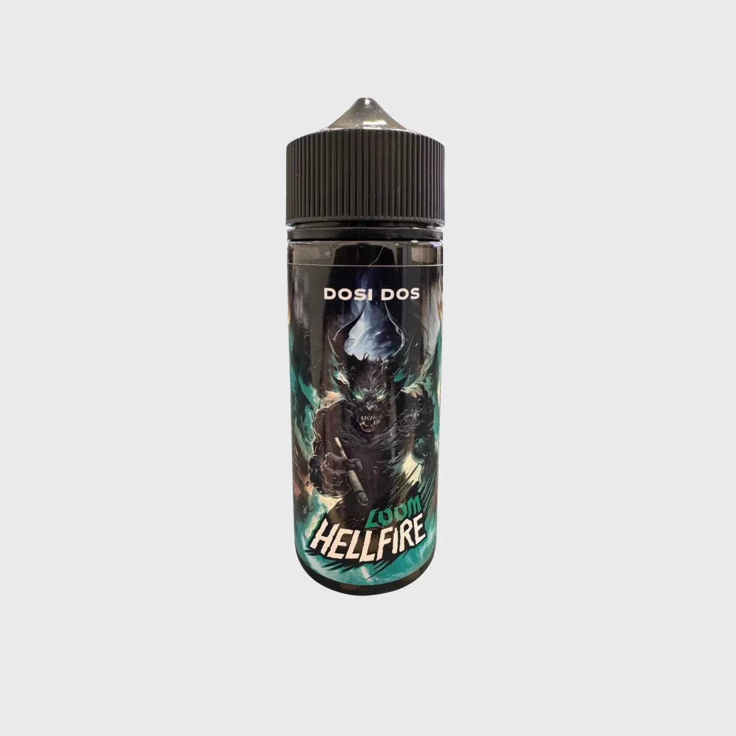 Dosi Dos Hellfire 100ml Flasche mit düsterem Monster-Design
