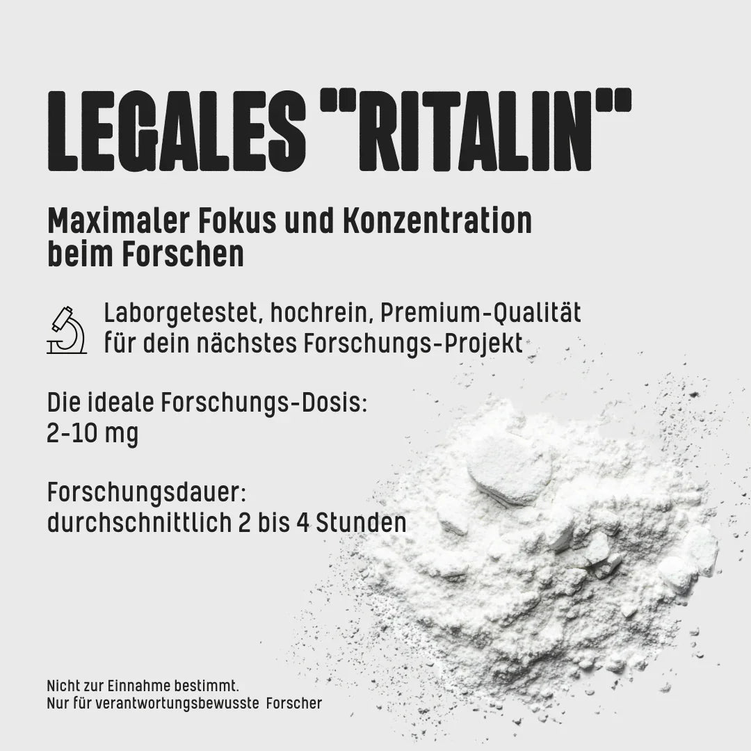 Legales Ritalin für maximale Konzentration, laborgetestet, Premium-Qualität, 2-10 mg Dosis