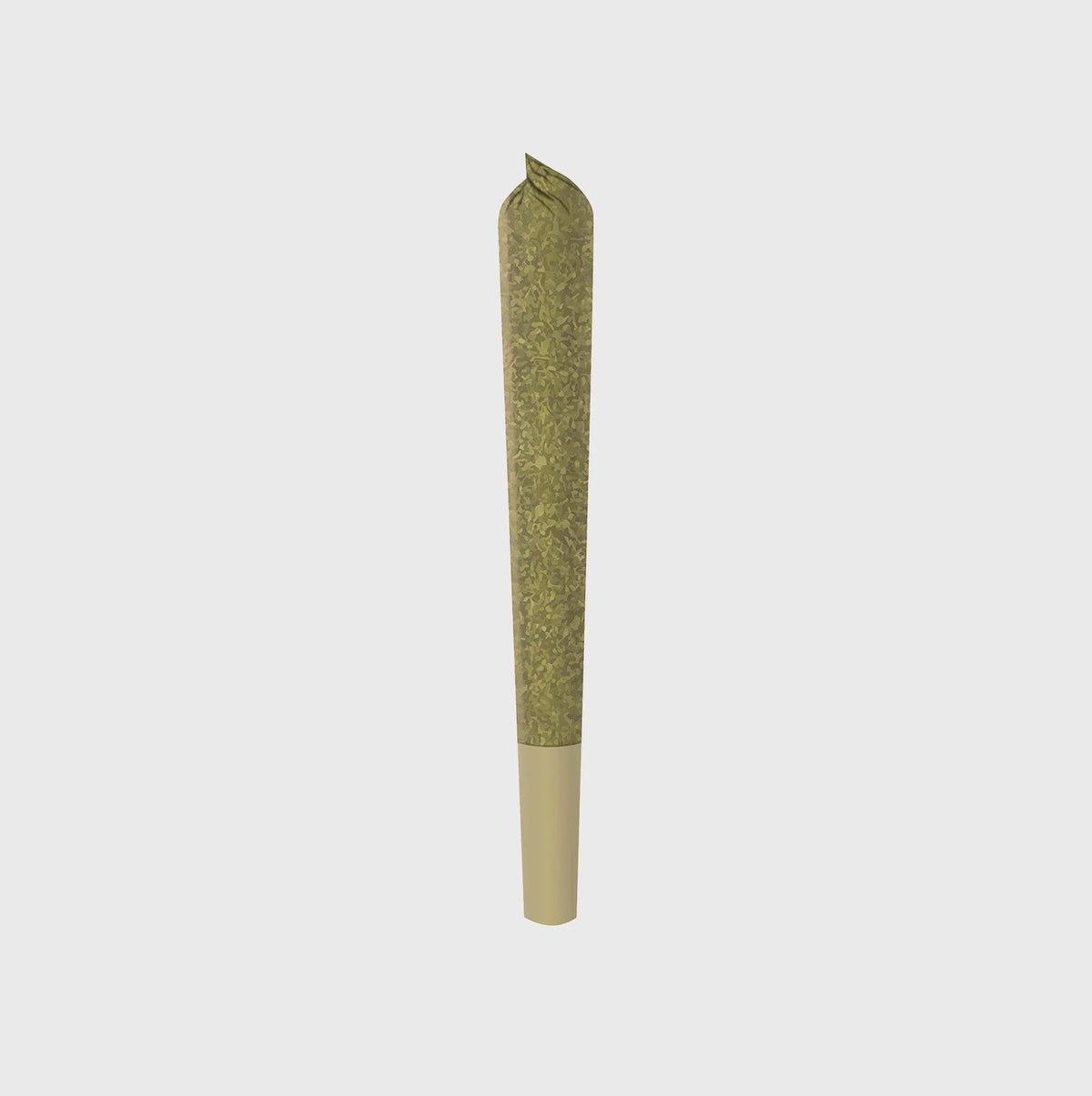 Natürliche grüne Blütenrolle mit cremefarbenem Filter, Premium-Qualität