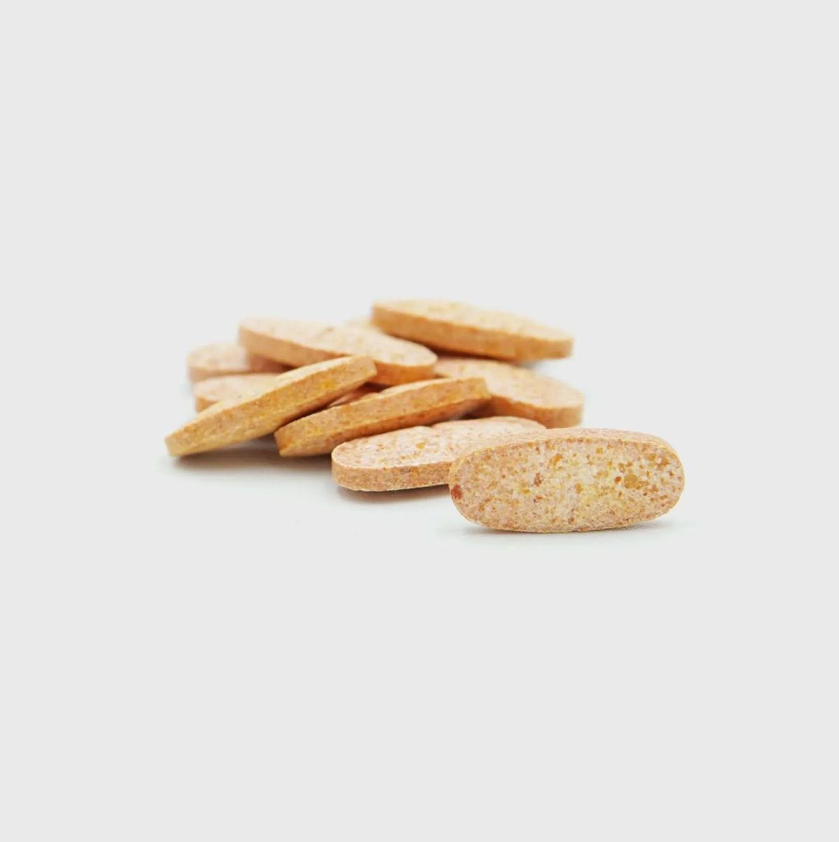 Natürliche, orangefarbene Tabletten – Premium Qualität, ohne künstliche Zusatzstoffe