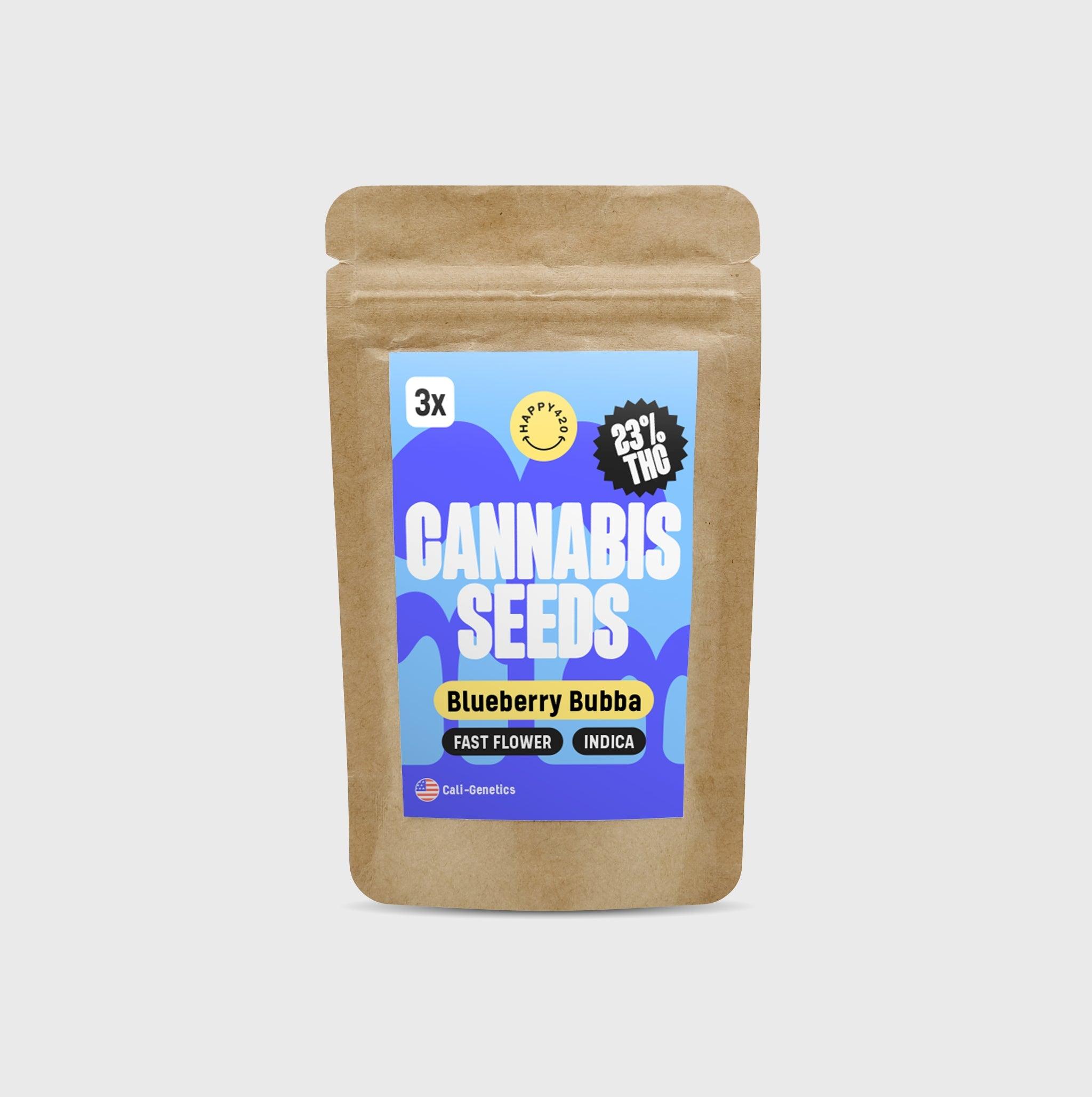 NEU!! Cali Genetics Blueberry Bubba 21% THC 🌱 fast flowering - Flower Power
