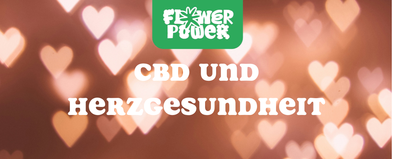 llustration eines roten Herzens mit Hanfblatt – CBD und Herzgesundheit im Zusammenhang mit Kreislauf und Entspannung.