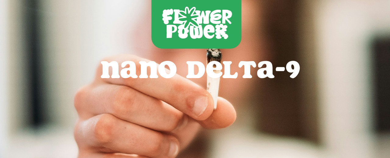 Laborfläschchen mit goldenem Öl – Nano Delta-9 als modernes THC-Upgrade im Jahr 2025.