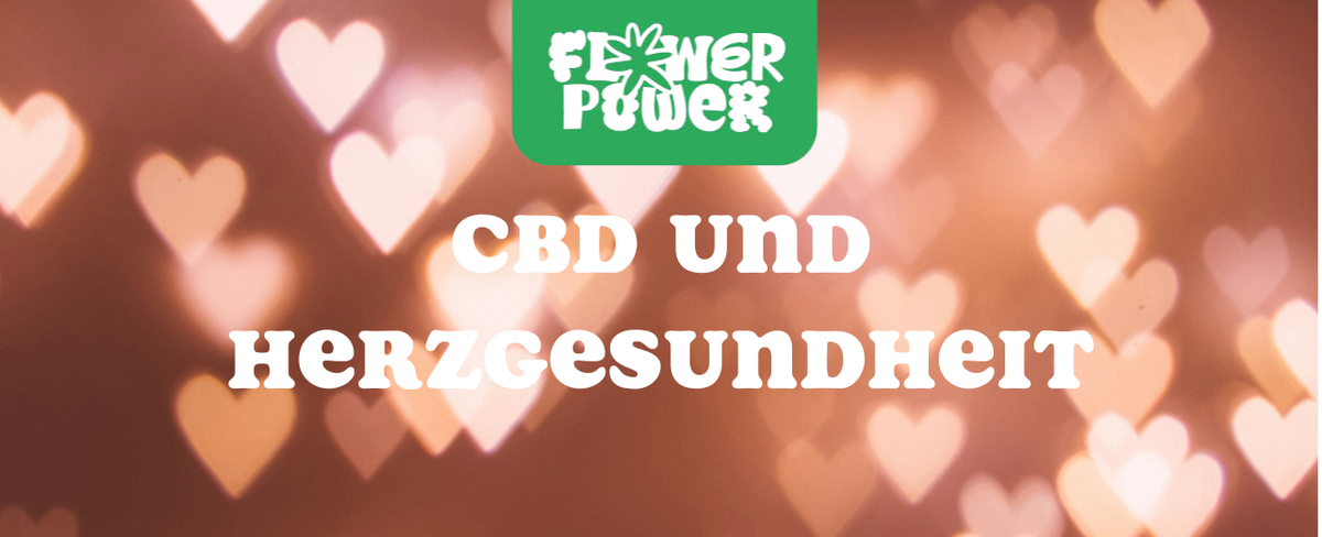 llustration eines roten Herzens mit Hanfblatt – CBD und Herzgesundheit im Zusammenhang mit Kreislauf und Entspannung.