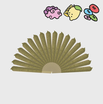 🎒CBD PREROLL MAXI PACK - HANDGEROLLTE 18G - Flower Power 